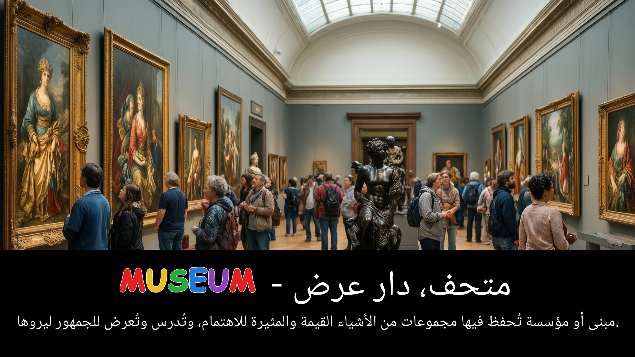 Arabic Illustration for museum